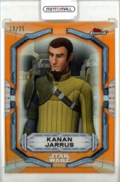 2022 Topps Finest Star Wars  Kanan Jarrus Orange 18/25