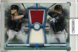 2026 Topps Tribute  Ketel Marte/Corbin Carroll  Dual Player Relics Blue #DRCM 【30/150】 Arizona Diamondbacks