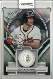 2026 Topps Tribute Stamp  Matt Olson  Stamp of Approval Relics #SOAMO 【152/199】 Atlanta Braves