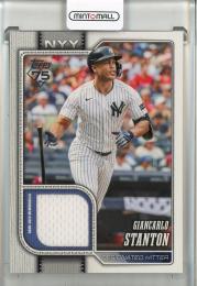 2026 Topps  Giancarlo Stanton Real One Relics #341  New York Yankees