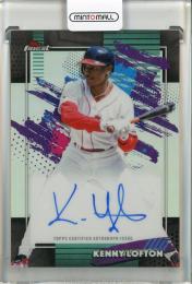 2026 Finest Kenny Lofton Autographs Refractors #FAKL Cleveland Indians