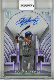 2026 Topps Tribute Edgar Martinez Crest Calligraphy Autographs Purple #TCCEM【67/75】 Seattle Mariners