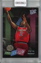 1996-97 Ultra Platinum Medallion Chris Webber  #P-288 ※状態難 Washington Bullets