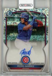 2023 Bowman Chrome Pedro Ramirez Prospect Autographs Speckle Refractors #CPAPR【159/299】 Chicago Cubs