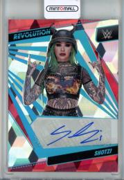 2022 Panini Revolution WWE  Shotzi Autograph Cubic 25/49