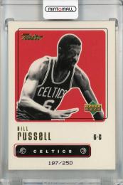 1999-00 Upper Deck Retro Bill Russell Gold #85 ※裏面左下角折れあり【197/250】 Boston Celtics