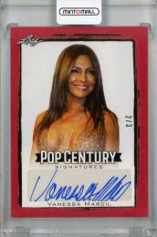 2017 Leaf Pop Century Vanessa Marcil Base Autographs Red #BA-VM1 ※表面右上角折れ・裏面状態難【2/3】