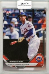 2025 Topps Now Francisco Lindor ASG-FL
