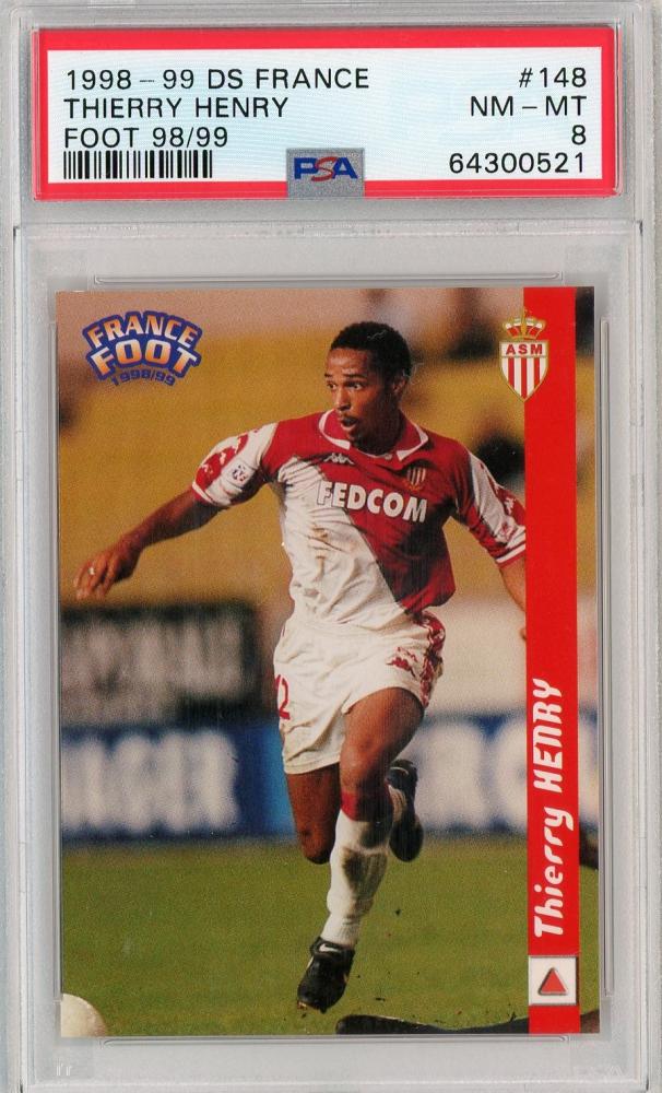 ミントモール / MINT 浦和店 / 1998-99 DS Card Collections AS Monaco Thierry Henry  Foot 98/99 (PSA 8) (RC)