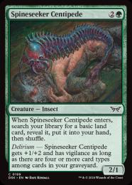 【DSK】【ENG】【Foil】〈199-C-G〉《脊柱狙いのムカデ/Spineseeker Centipede》