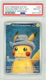 【PROMO】Pikacu with Grey Felt Hat　085/P 【PSA10】