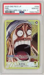 【JPN】《エネル/Enel》[OP05-098](L)【PSA10】Gem-MINT