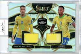2025-26 Panini Select Road To FIFA World Cup 2026 Gabriel Martinelli/Gabriel Jersey