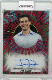 2026 TOPPS Finest Joe Davis Finest Personality Autographs Red Refractors #FPAJD【3/5】 Broadcaster