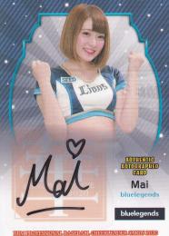 2020 BBM DANCING HEROINE-華- 埼玉西武 Mai 直筆サインカード 31/60