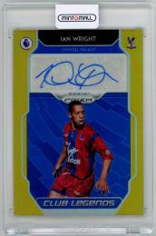2019-20 Panini Prizm Premier League Ian Wright Club Legends Signatures Gold Parallels【7/10】 Crystal Palace