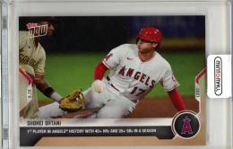 2021 TOPPS NOW Shohei Ohtani #727 Los Angeles Angels