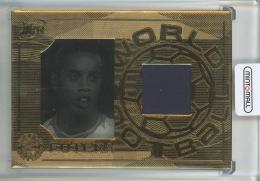 2007 Futera World Football Unique Ronaldinho Memocell Memorabilia #MC11【23/235】 Paris Saint-Germain