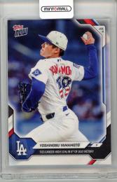 2026 TOPPS NOW Yoshinobu Yamamoto #416 Los Angeles Dodgers