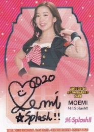 2020 BBM DANCING HEROINE-華- 千葉ロッテ MOEMI 直筆サインカード 42/60