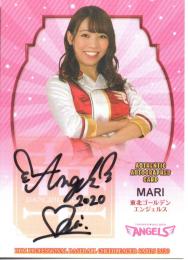 BBM 20 DANCING HEROINE 華	MARI	直筆サインカード	54/60