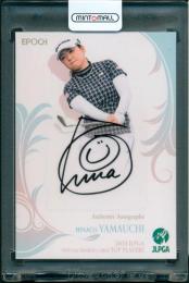 2024 EPOCH JLPGA 女子プロゴルフ オフィシャルトレーディングカード TOP PLAYERS 山内日菜子 直筆サインカード【41/60】