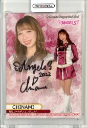 2022 BBM DANCING HEROINE 華 TOHOKU GOLDEN ANGELS Chinami 直筆サインカード 【79/90】