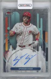 2025 TOPPS Finest Autographs / SPENCER STEER(Cincinnati Reds)