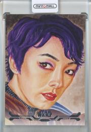 2025 Topps Star Wars Smuggler's Outpost Sabine Wren Stellar Signatures Art Reproduction #SAS80