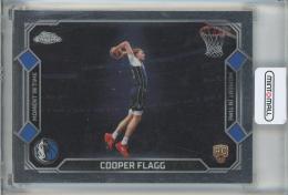 2025-26 Topps Chrome Update Cooper Flagg Moment In Time #MT16 Dallas Mavericks