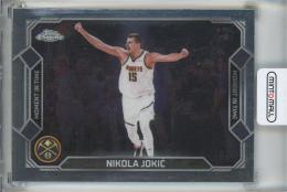 2025-26 Topps Chrome Update Nikola Jokic Moment In Time #MT9 Denver Nuggets