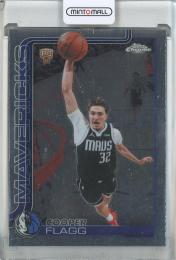 2025-26 Topps Chrome Update Cooper Flagg #151 RC Dallas Mavericks