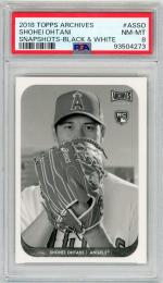 2018 TOPPS ARCHIVES SNAPSHOTS SHOHEI OHTANI ASSO 【PSA8】 LOS ANGELES ANGELS