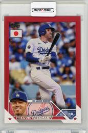 2023 TOPPS Japan Edition Freddie Freeman RED #110【4/5】 Los Angeles Dodgers