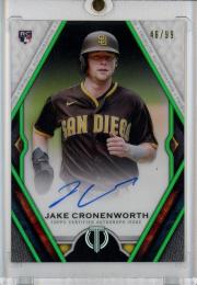2021 Topps Tribute  Jake Cronenworth Autographs Green RC #TAJCR 46/99