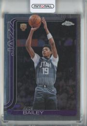 2025-26 Topps Chrome Update Ace Bailey #155 RC Utah Jazz