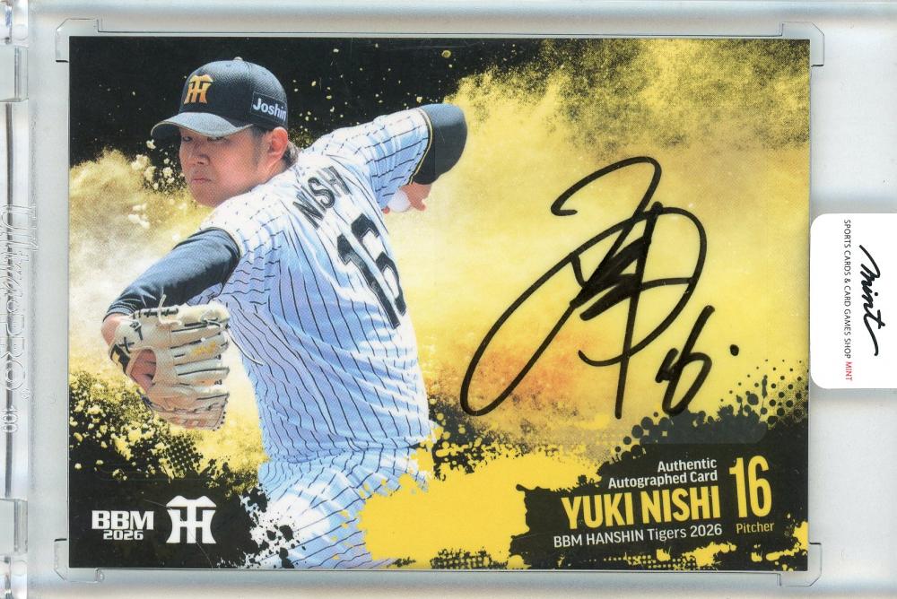 ミントモール / MINT 三宮店 / 2026 BBM 阪神タイガース 西勇輝 直筆