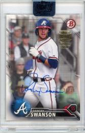 2018 TOPPS Archives Signature Series Dansby Swanson Autograph (2016 Bowman Prospects #BP50)【24/29】 Atlanta Braves