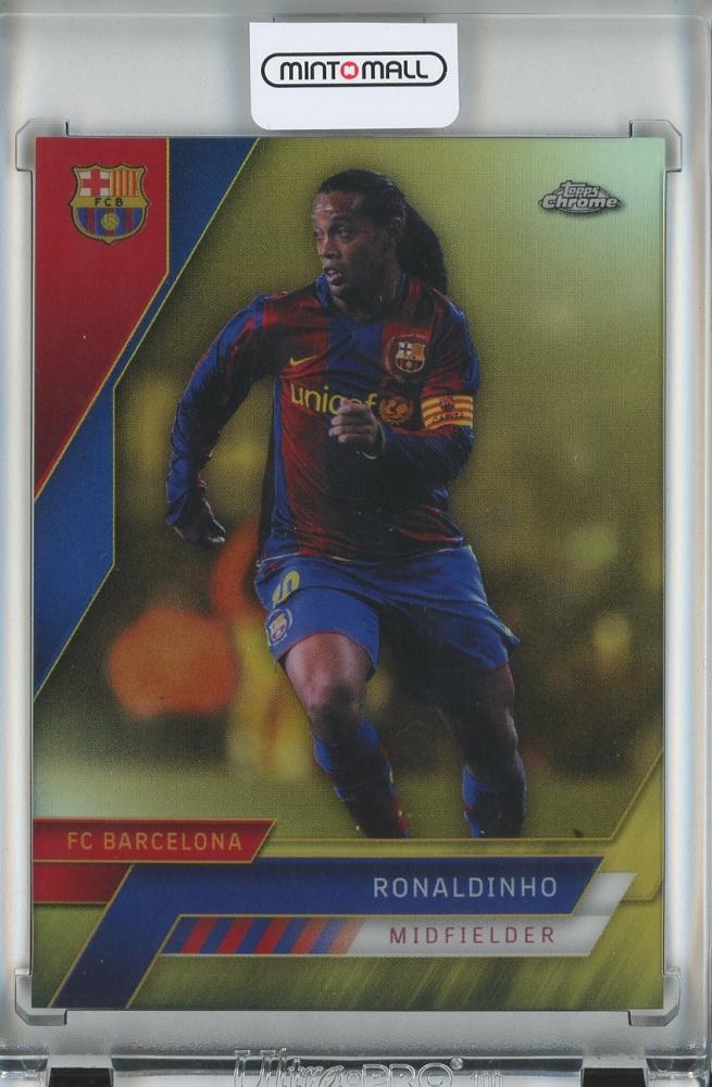 ミントモール / MINT 池袋店 / 2022-23 TOPPS CHROME TEAM SET FC BARCELONA Ronaldinho  Gold Parallel #94 48/50