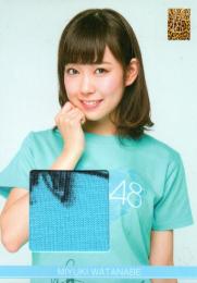 2014 エンスカイ NMB48 トレーディングコレクション  渡辺美優紀 直筆サイン&Tシャツカード