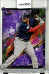 2024 Topps Finest Rafael Devers #20 Purple Refractor【119/250】 Red Sox