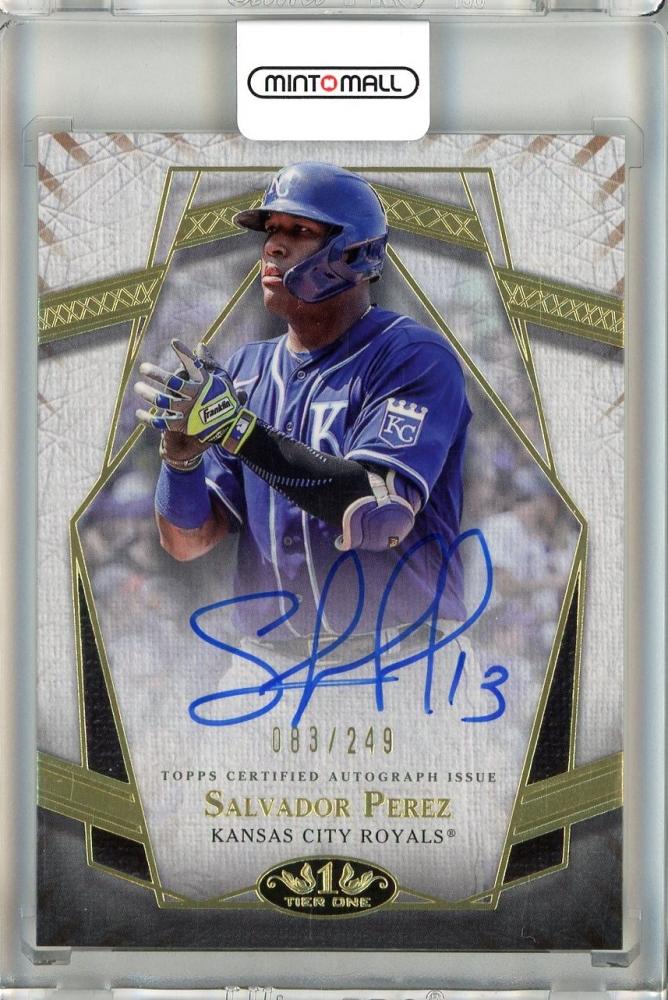 topps サルバドール・ペレス 直筆サイン 祝本塁打王！ 99枚限定 Auto