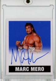 2017 Leaf Originals Wrestling  Marc Mero Autographs Blue #MM1 23/25