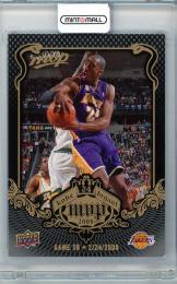 2008-09 UPPER DECK NBA MVP Kobe Bryant #KB-56 Los Angeles Lakers