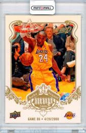 2008-09 UPPER DECK NBA MVP Kobe Bryant  Los Angeles Lakers