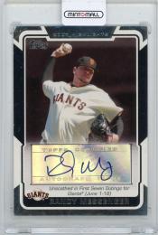2008 TOPPS Randy Messenger Highlights Autographs #RJM《全体的にダメージあり》 San Francisco Giants
