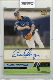 2008 TOPPS Stadium Club Evan Longoria Autographs #169 Tampa Bay Rays