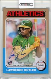 2024 TOPPS Heritage Lawrence Butler Real One Autographs #ROALB Oakland Athletics