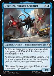【SPM】【ENG】【Foil】〈029-C〉《悪意ある科学者、ドク・オック/Doc Ock, Sinister Scientist》