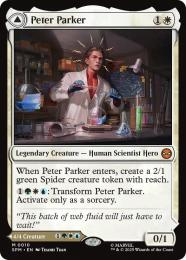 【SPM】【ENG】【Foil】〈010-M〉《ピーター・パーカー/Peter Parker》